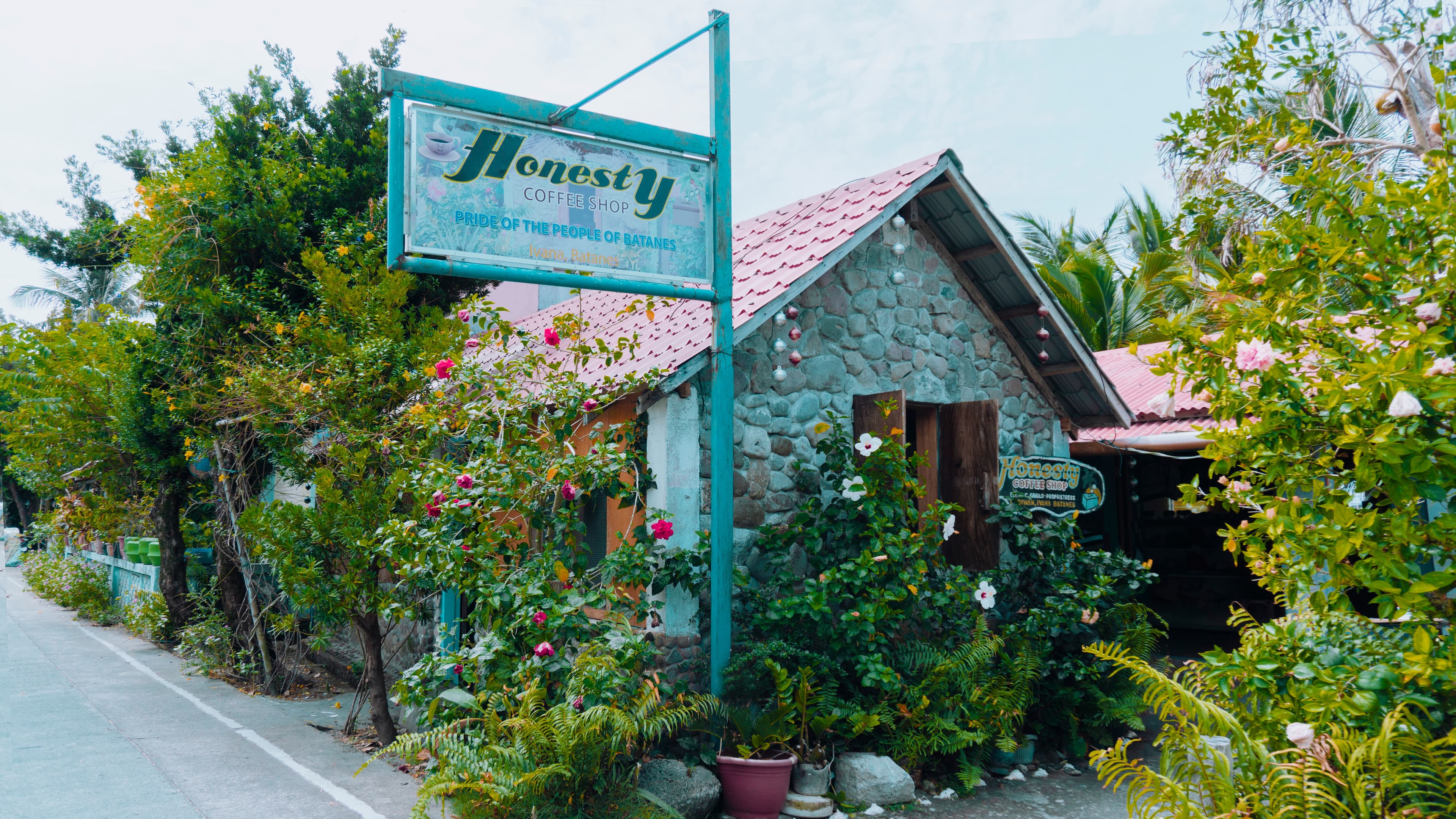 Traveler enjoying a scenic Batanes stop